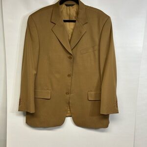 Mauro Grifoni Tan Men's Blazer